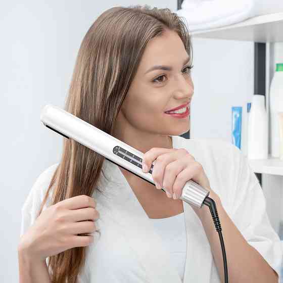 Плойка HOCO HP41 для прямих і хвилястих волосся Білий Київ