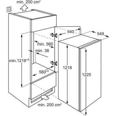 Холодильник Electrolux LFB3AE12S1 Вінниця