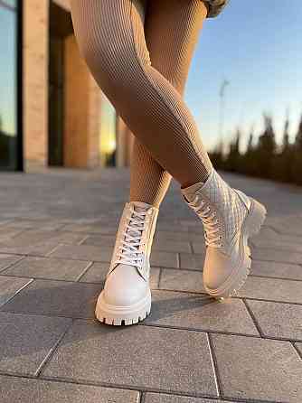 Черевики жіночі ARLEN бежеві натуральна шкіра зимові (35-39) (4848) Коломия