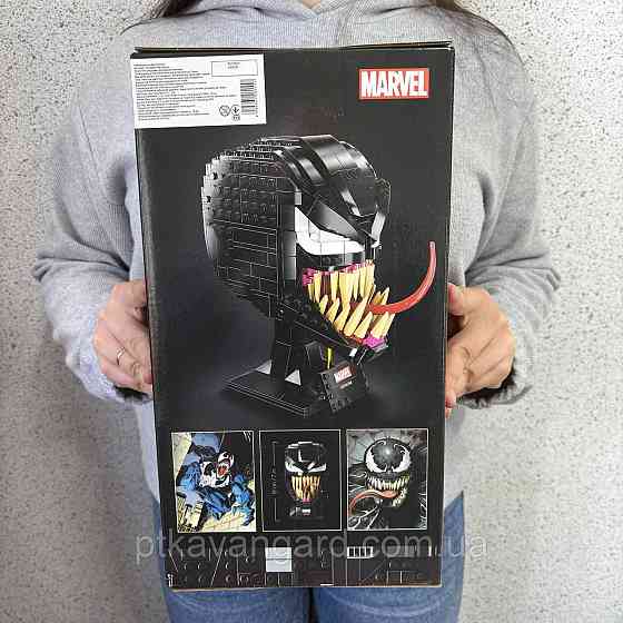 Конструктор голова Венома 565 деталей Super Heroes Marvel 99028 Хмельницкий