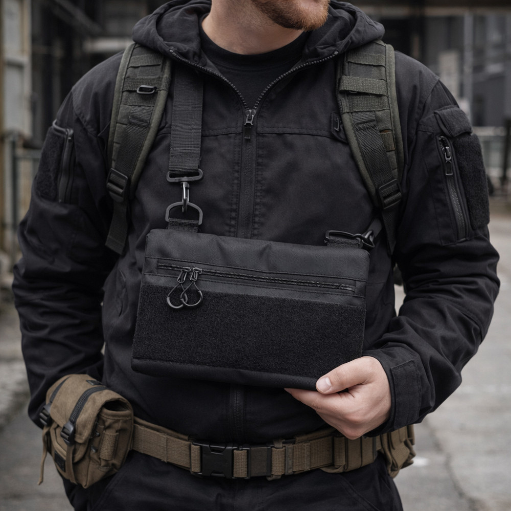 Мужская тактическая армейская сумка через плечо, Мужская тактическая сумка барсетка через плечо FU-91 Львов - изображение 14