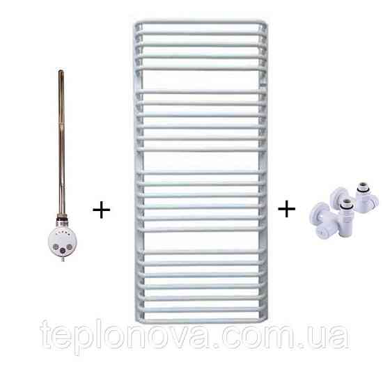 Комбинированный полотенцесушитель Белый 1360х560 Terma Alina Черновцы