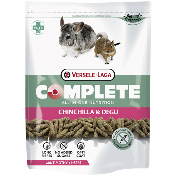 Versele-Laga Complete Chinchilla & Degu ВЕРСЕЛЕ-ЛАГА КОМПЛИТ ШИНШИЛЛА ДЕГУ корм для шиншилл и дегу Киев - изображение 1
