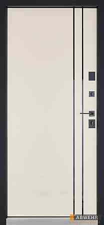 Двері вуличні, модель LP-12 Supreme ТЕРМОРОЗРИВ 3 контури ущільнення, дуб темний/ваніль Київ