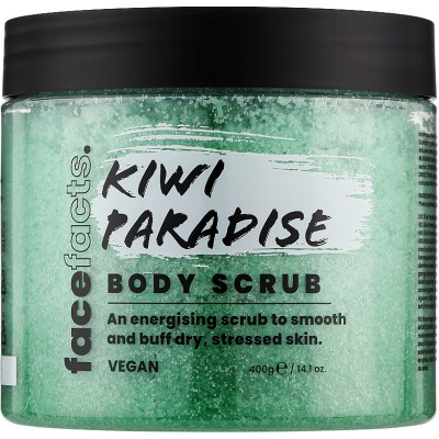 Скраб для тіла Face Facts Body Scrub Kiwi Paradise Рай ківі 400 г (5031413938494) Вінниця - фото 1