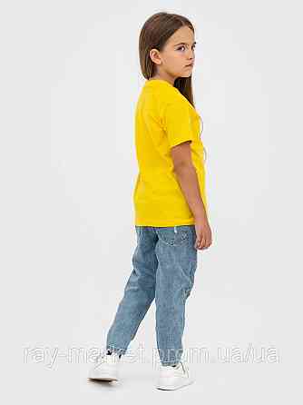 Футболка детская базовая Stedman Classic-T Kids для девочек желтая (ST2200W-SUN) XL Киев