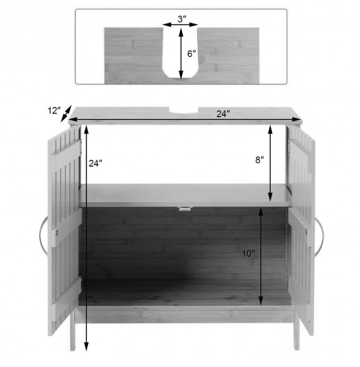 Тумба під раковину "Ісіро" сієна-маренго Миколаїв - фото 4