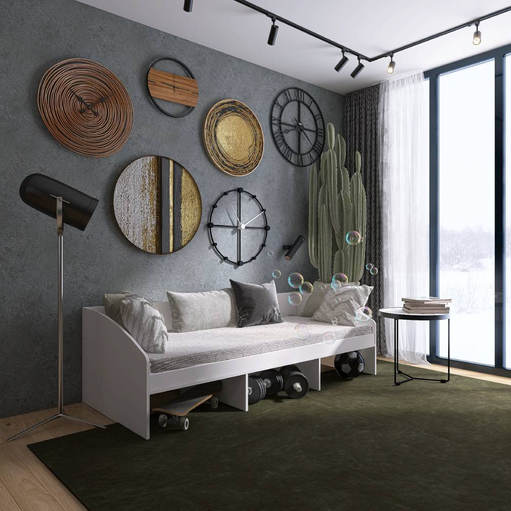 Ліжко односпальне Еверест Комфорт 3 193х84х59 см Німфея Альба (DTM-5731) Дніпро - фото 2