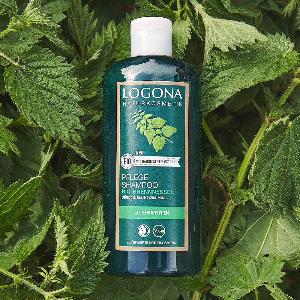 БІО-Шампунь для нормального волосся для щоденного догляду Кропива Logona 250 мл Київ - фото 2