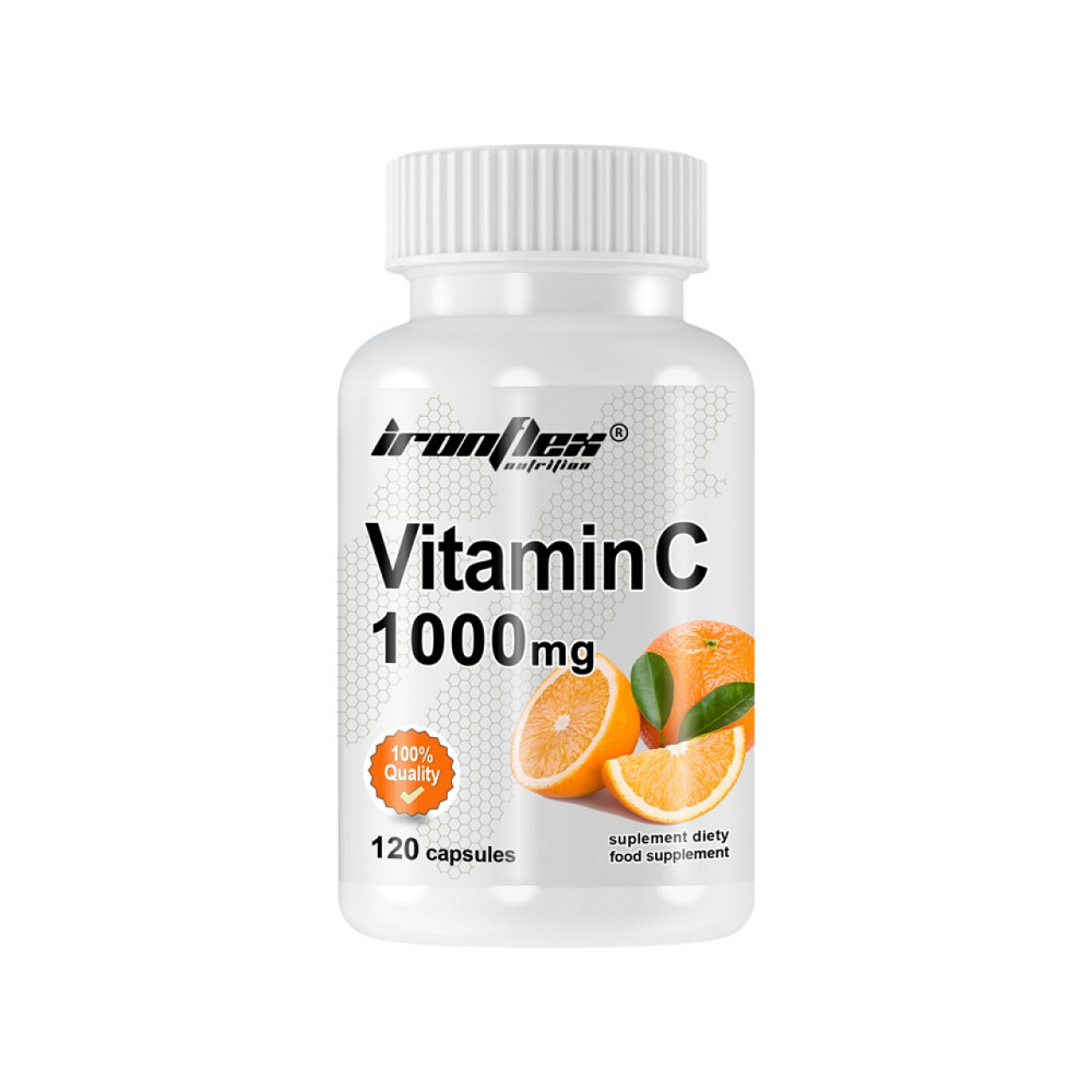 Витамин C IronFlex Vitamin C 1000 mg 120 caps Луцк - изображение 1