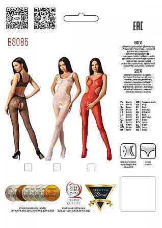 Эротический бодистокинг с рисунком Passion BS085 red Sex Aura Киев