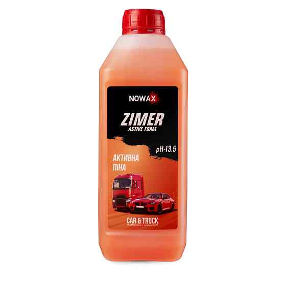 Активна піна Nowax Zimer Active Foam концентрат для безконтактної мийки 1л Львів