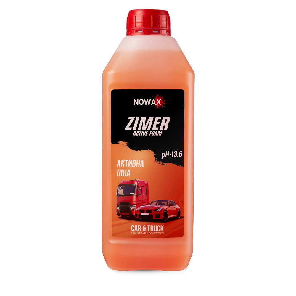 Активна піна Nowax Zimer Active Foam концентрат для безконтактної мийки 1л Львів - фото 1