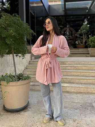 Женский теплый модный кардиган. Розовый, 42/44 Одесса