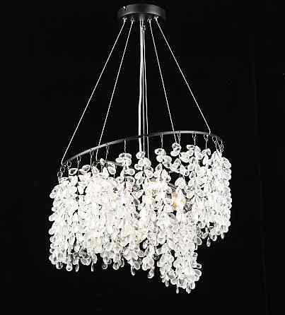 VALESO Люстра підвісна кришталева S2484/5, Чорний Київ