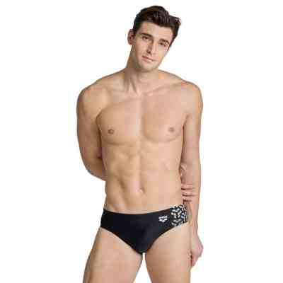 Плавки Arena Kikko V Swim Briefs 006750-510 чорний, білий 80 (3468337062479) Винница