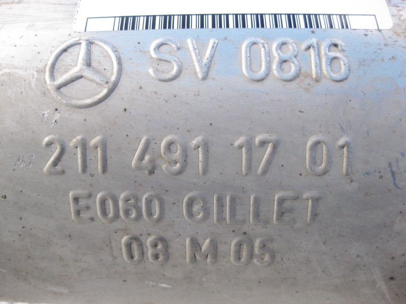 Mercedes-Benz  A2114911701 Банку резонатора E-Class W211 Одесса - изображение 3