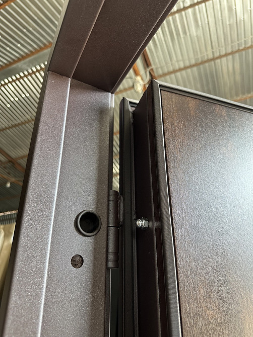 Двери уличные Redfort, модель НИКА Браун (Металл/МДФ) , 2 контура 960 Киев - изображение 6