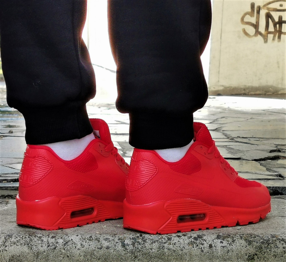 Кроссовки Красные NIke 90 Женские с Амортизацией Найк (размеры: 36,37) Днепр - изображение 2