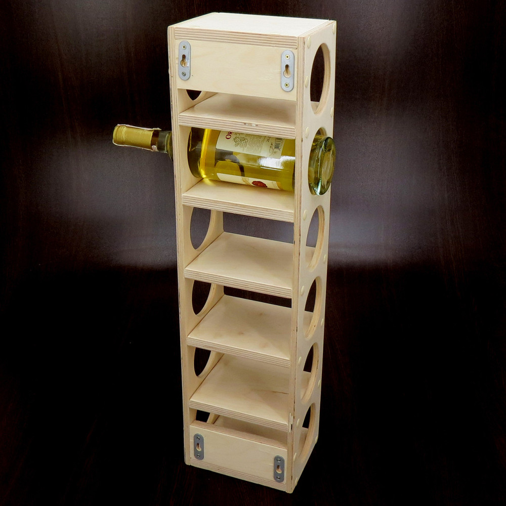 Настольная винная полка 