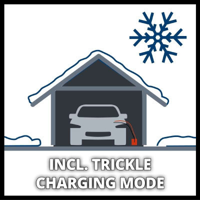 Пуско зарядний пристрій Einhell CE-BC 15 M, 280Вт, 12В, 3-600Ач, макс 15А, 7.65кг (1002265) Вінниця - фото 3