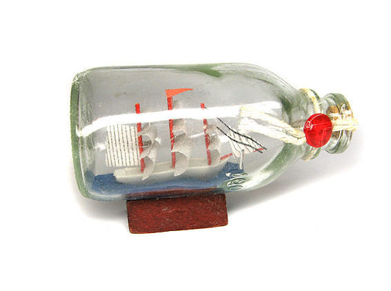 Сувенір Корабель у пляшці Київ - фото 1