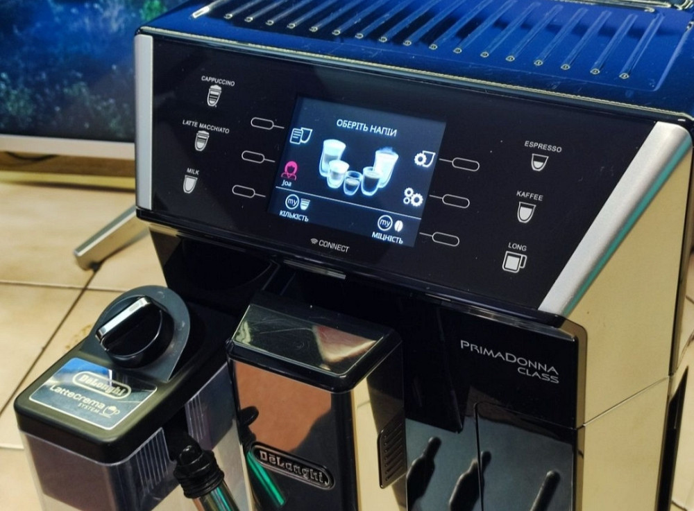 Кофеварка Delonghi PrimaDonna Class/ Latte/ Cappuccino / Укр. Мова. Киев - изображение 5