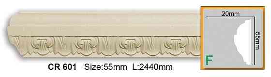Молдинг полиуретановый с орнаментом Gaudi Decor CR 601 Flexi Днепр