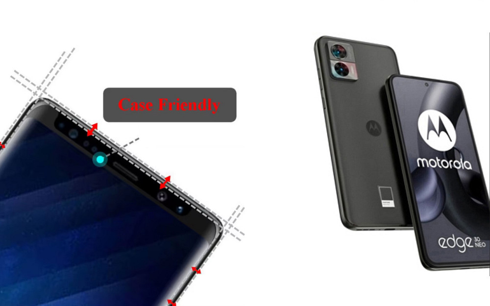 Захисне скло HyperGlass Pro для Motorola Edge 30 Neo – максимальна чутливість та захист Київ - фото 4