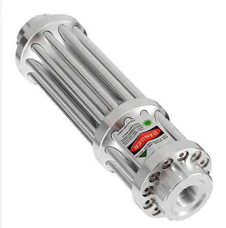 Найпотужніша лазерна указка RESTEQ з дальністю 10 км, акумулятор, зарядка, кейс Київ