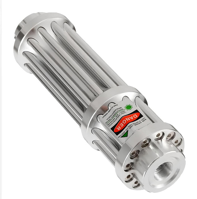 Самая мощная лазерная указка RESTEQ с дальностью 10 км, аккумулятор, зарядка, кейс Киев - изображение 2