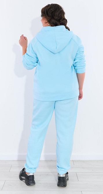 Комфортный тёплый костюм на змейке (48-50) Киев - изображение 4