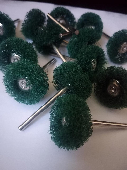 Щітка Ø25 скотч-брайт зелена (3мм) Полтава - фото 1