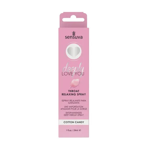 Спрей для мінету Sensuva Deeply Love You Cotton Candy (29 мл), для глибокого мінету Львів
