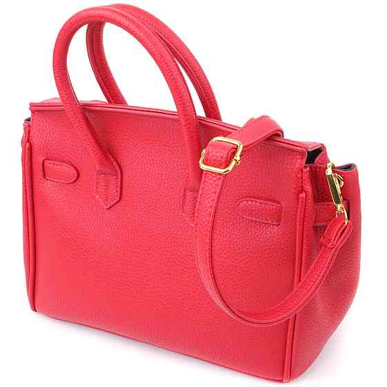 Стильна жіноча сумка з екошкіри Vintage sale_15153 Червоний Київ