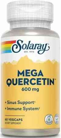 Кверцетин Solaray Mega Quercetin 600mg 60 vcaps Киев