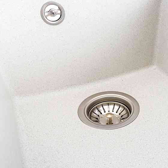 VALESO Гранітна мийка для кухні VALESO SOKIL 4150 матова Біла в крапку Киев