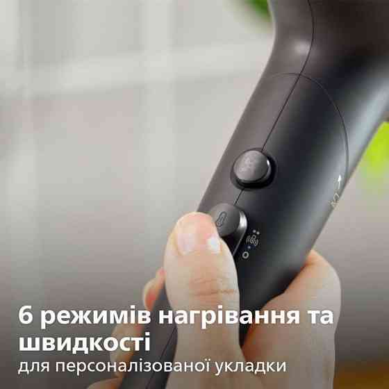Фен Philips BHD504/00 ( Сірий ) Харків