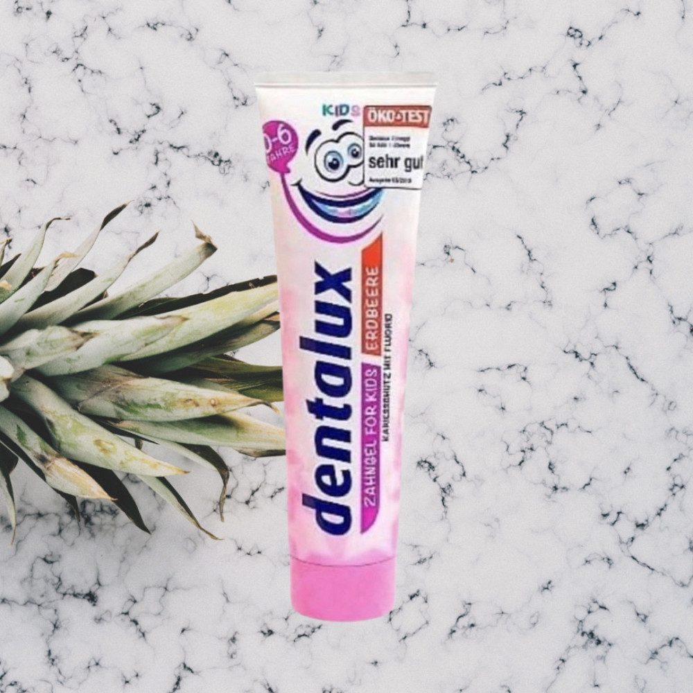 Детская зубная паста Dentalux Клубника, 100 мл (20018559) Виноградов - изображение 2