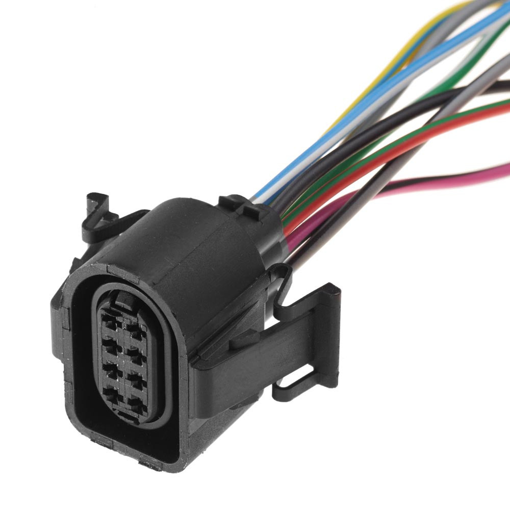 Разъем коннектор с проводом, 8-кон., 1J0973714, VAG Германия, Франция, Германия Много Audi, Bugatti, Porsche, Seat, Skoda, VW Киев - изображение 1