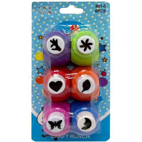 Набор фигурных дыроколов 315298 в наборе 6 штук Винница