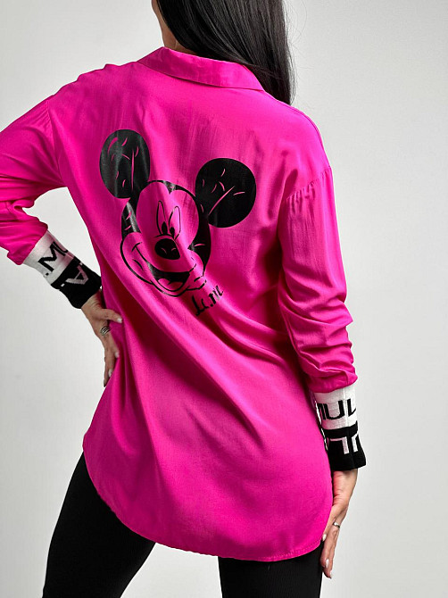 Подовжена жіноча блуза "Michelle" оптом | Батал | Розпродаж моделі Київ - фото 7