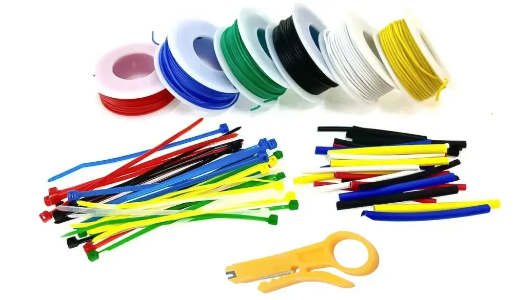 Набір дротів силіконових 1житла 26AWG, 6 кольорів по 10 м Полтава - фото 1