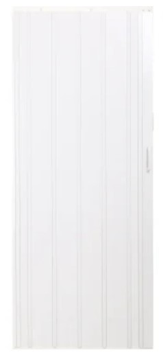 Двери гармошка глухая DiCIDoors DiCi-12  85х2030х12мм  Белая  №315 Днепр - изображение 4