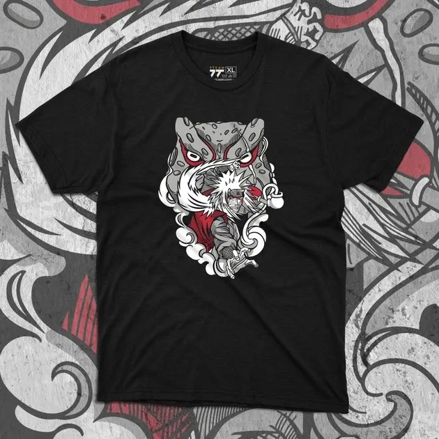 Футболка мужская с принтом Наруто Джирайя Техніка Виклику Размер 48 Anime0297 Днепр - изображение 1