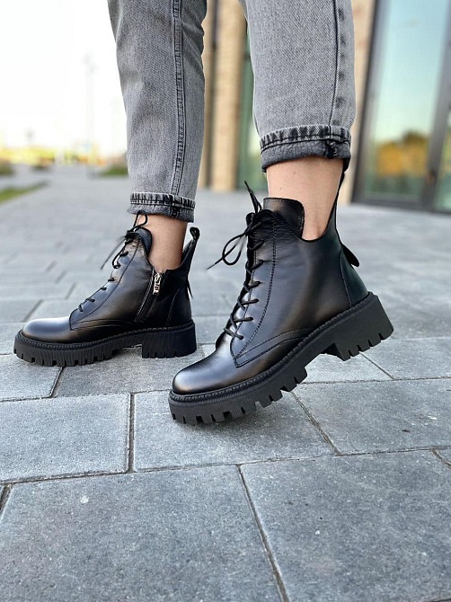 Rosta Черевики жіночі ROSTA 3065 чорні (зима, шкіра натуральна) (4808) 37р.38р.41р. 37 Коломыя - изображение 1