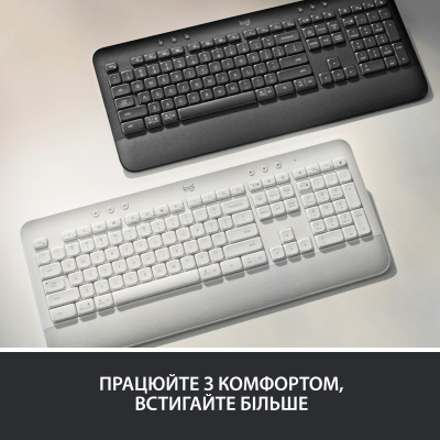 Клавіатура Logitech Signature K650 USB/Bluetooth UA Graphite (920-010945) Вінниця - фото 8