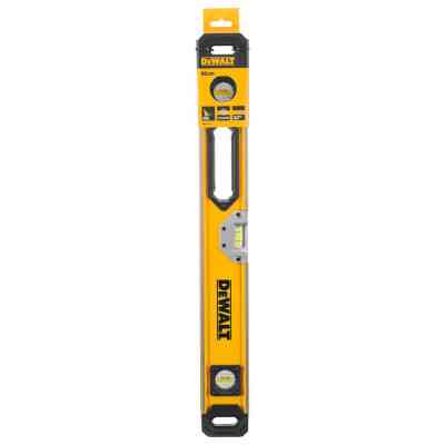 Уровень DeWALT BOX BEAM LEVELS, алюминиевый, 3 капсулы, 600 мм (DWHT0-43224) Винница
