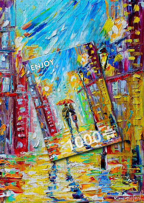 Пазл Романтика під дощем у великому місті - Rainy Romance in the City (Enjoy-1431) Київ - фото 7