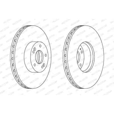Гальмівний диск FERODO DDF1631C-1 Вінниця